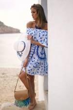 Santorini Bardot Summer Dress SALE